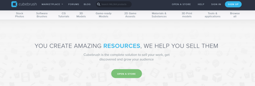Cubebrush