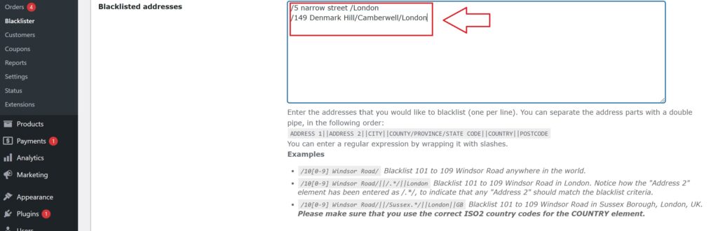 Block Fraud and Blacklist Users