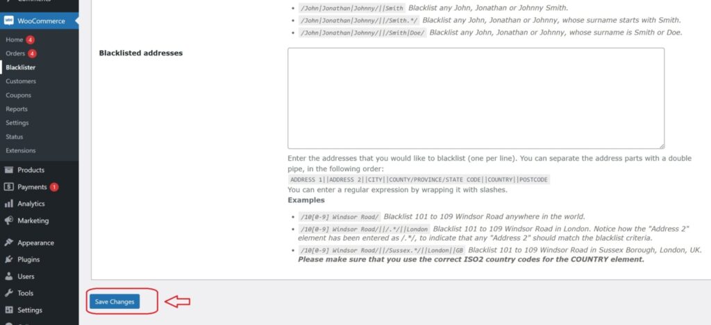 Block Fraud and Blacklist Users