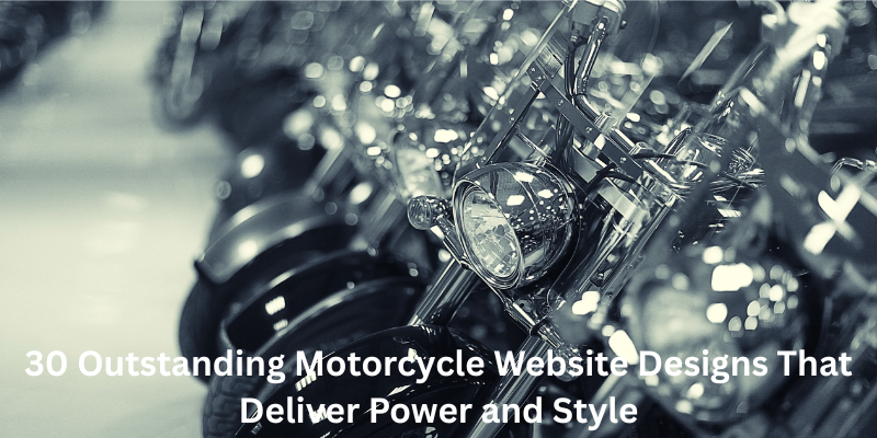 30 Outstanding Motorcycle Website Designs That Deliver Power and Style