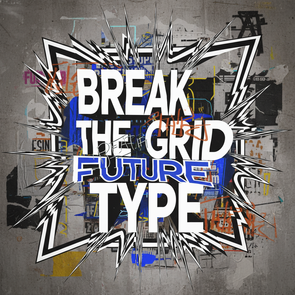Typography trends 2026 featuring variable fonts and experimental lettering